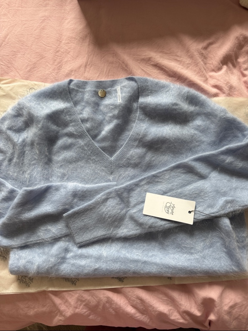 Margaret O’Leary Cashmere V-Neck Sweater
